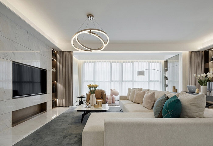 天一仁和&middot;瓏樾海,輕奢風(fēng)格